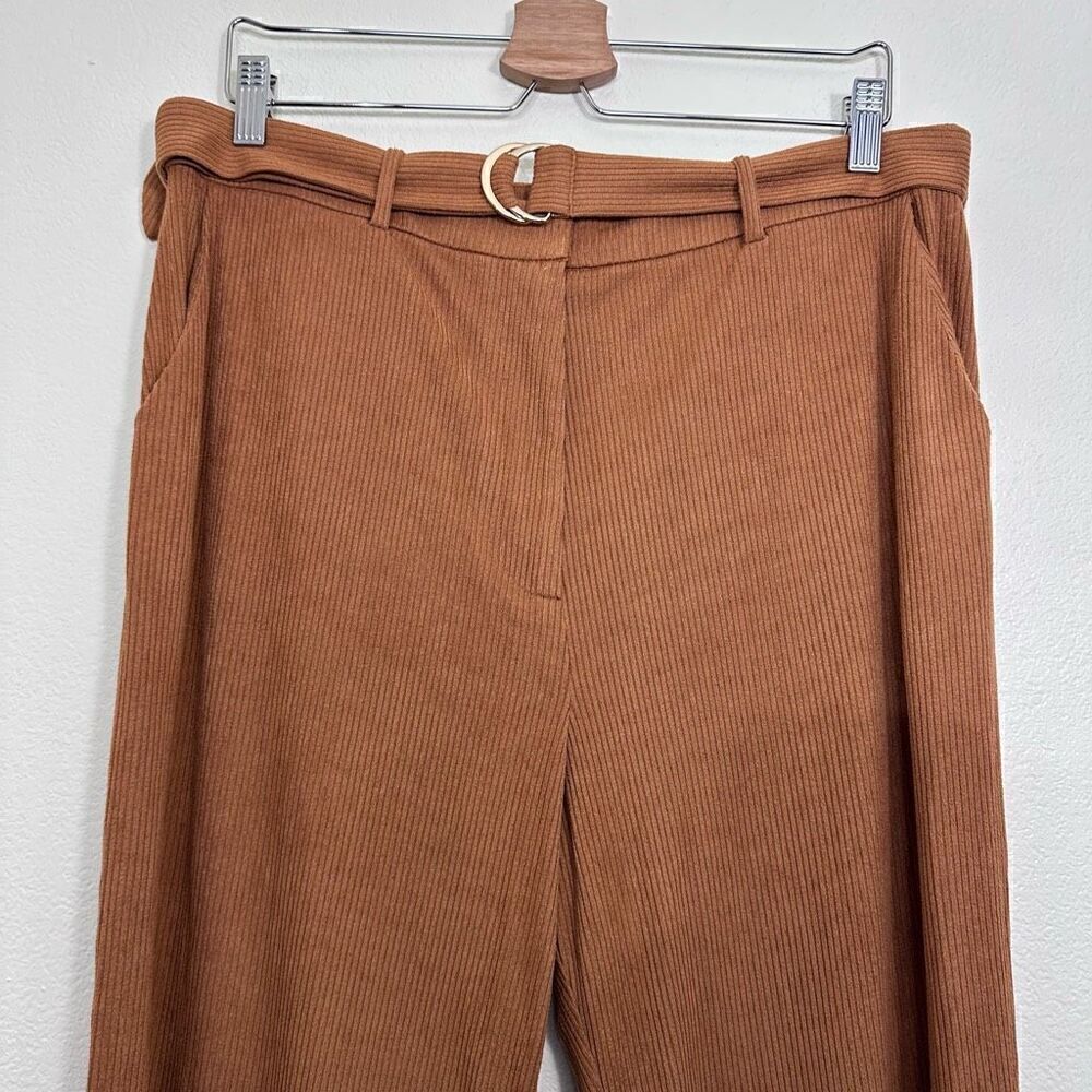 HP 🎉 House of Harlow 1960 x REVOLVE Ribbed Pants in Cognac Size XL - Picture 3 of 11